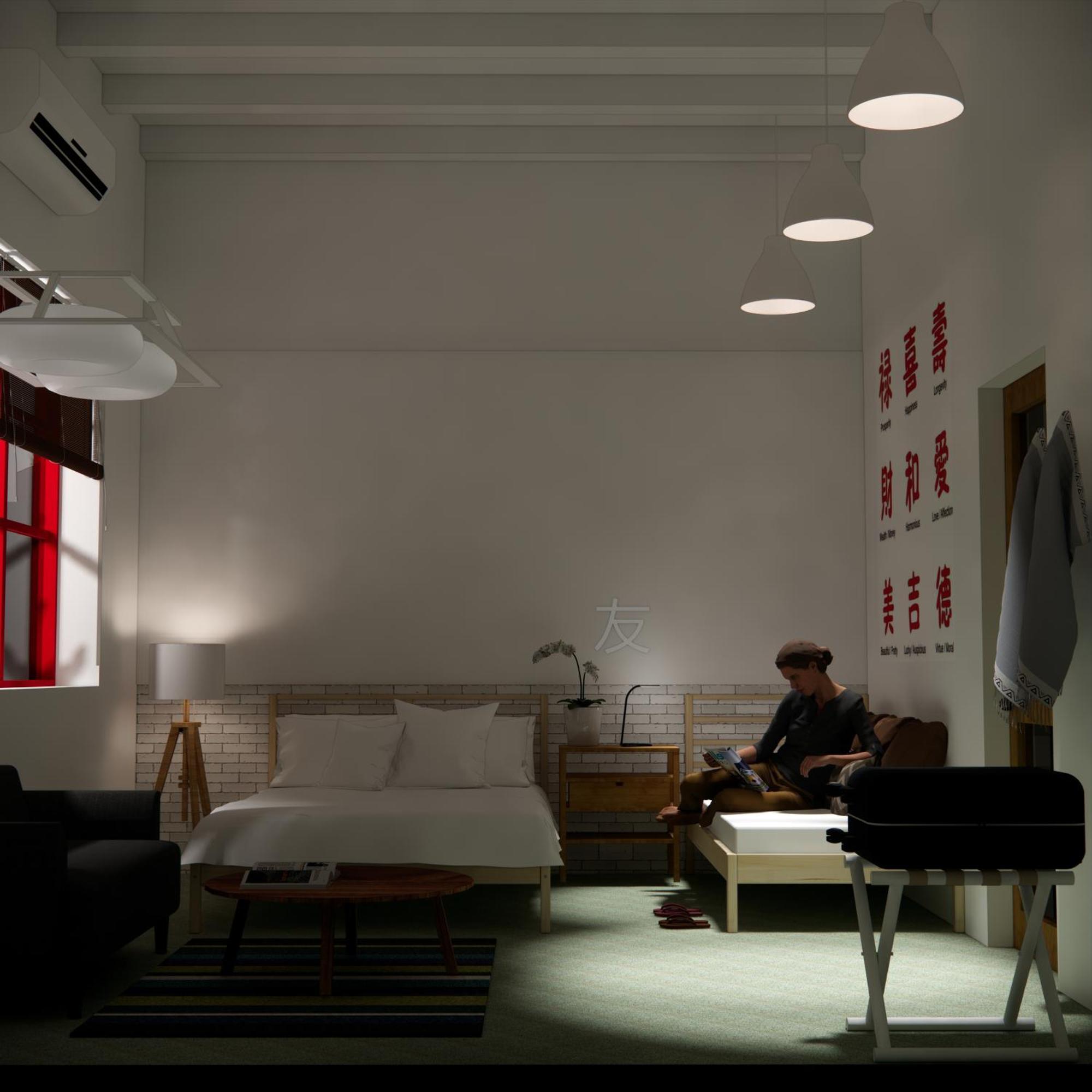 Yu Cafe Hostel Songkhla Exteriör bild