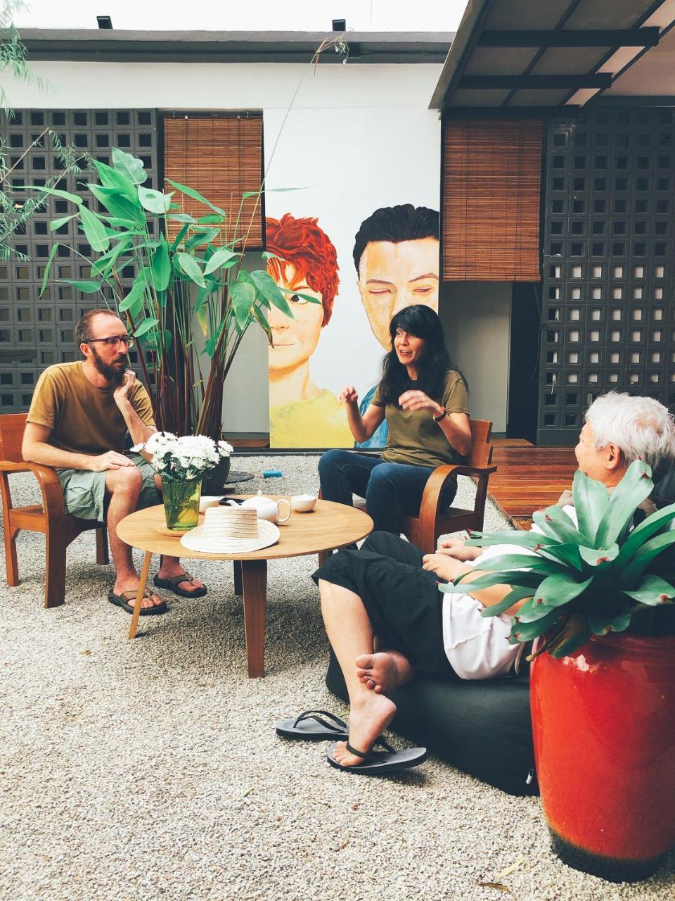 Yu Cafe Hostel Songkhla Exteriör bild